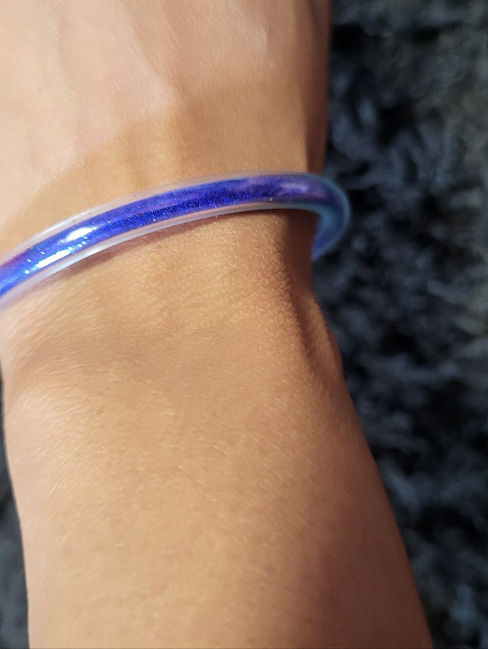 Glitter Bubble Tube Bracelet (Choose 1) - Picture 3 of 11